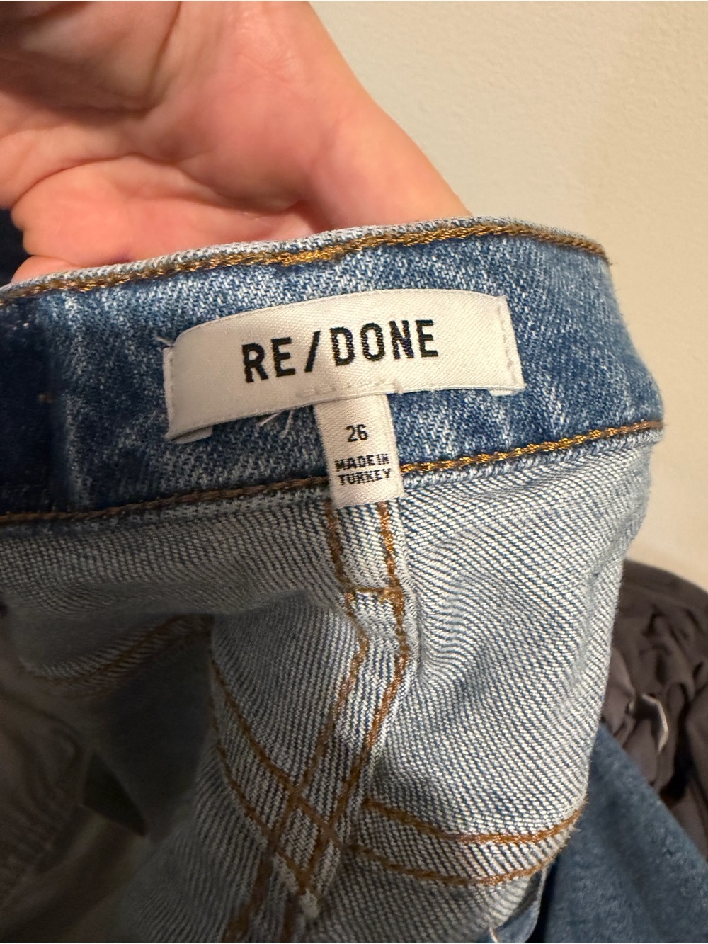 Re/Done Classic Light Blue Skinny Denim Jeans